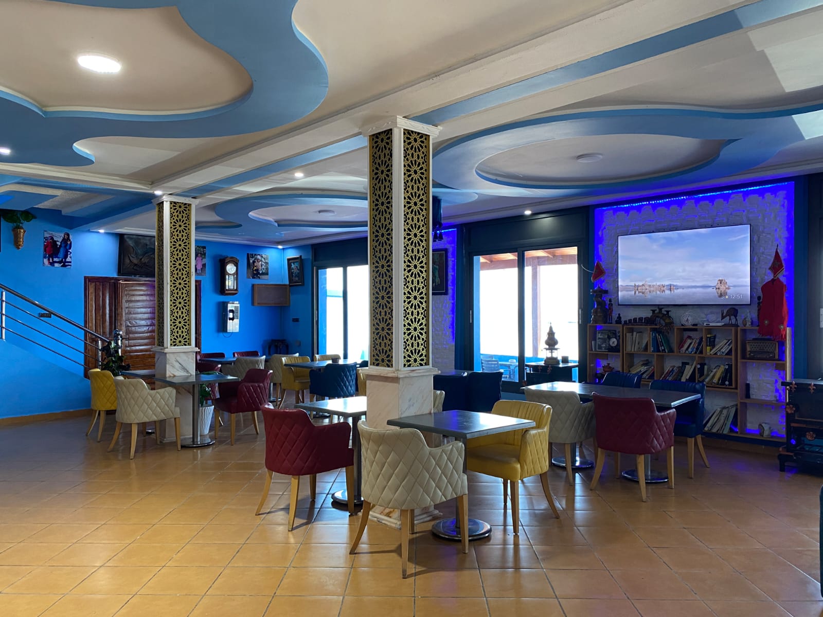 Modern dining hall