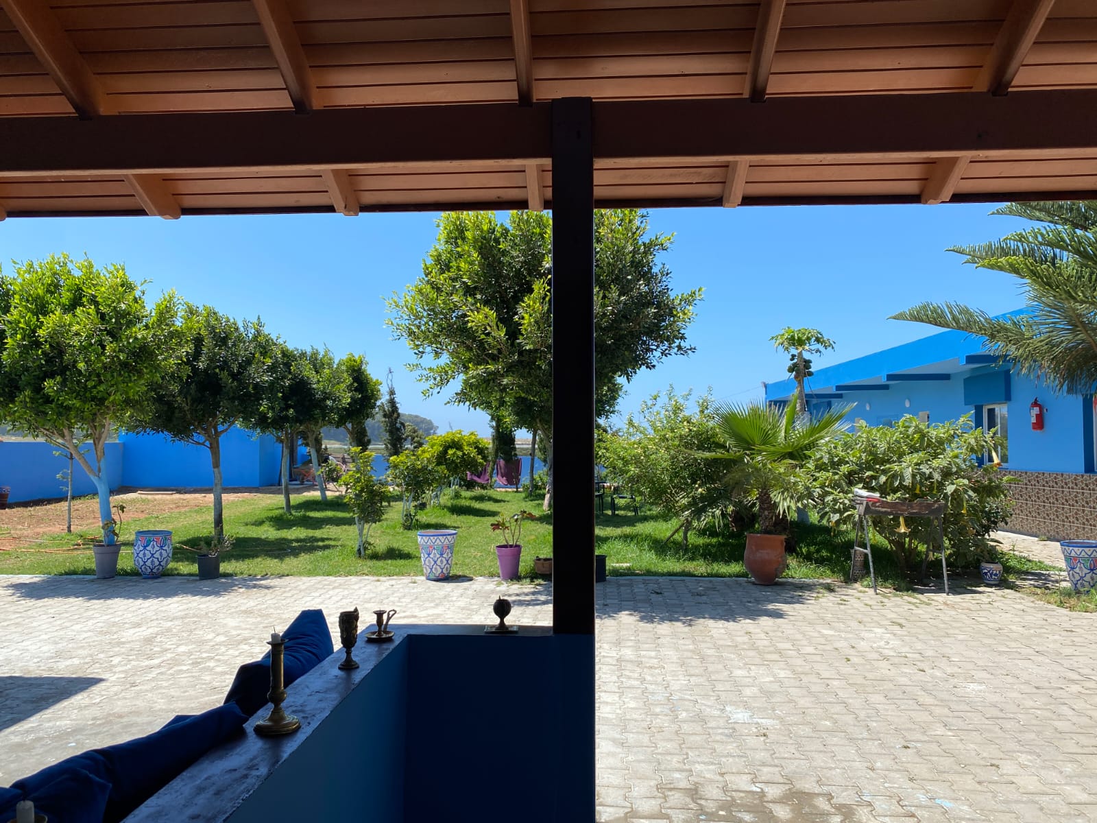 Garden pergola